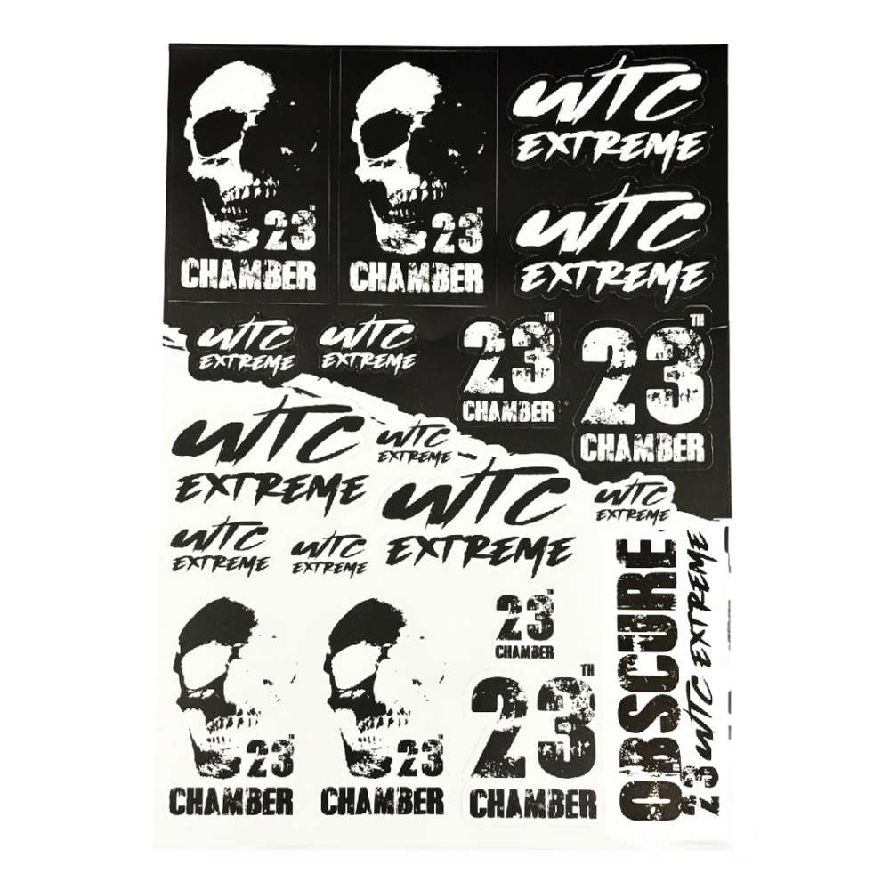 Planche de stickers WTC EXTREME