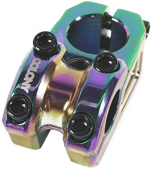 POTENCE BMX COLONY EXON V2 Rainbow Anodisé