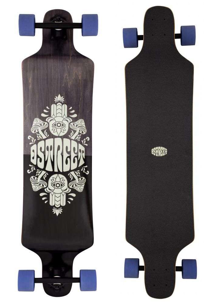 Skateboard D Street Drop Down Longboard Trip Out 40 IN