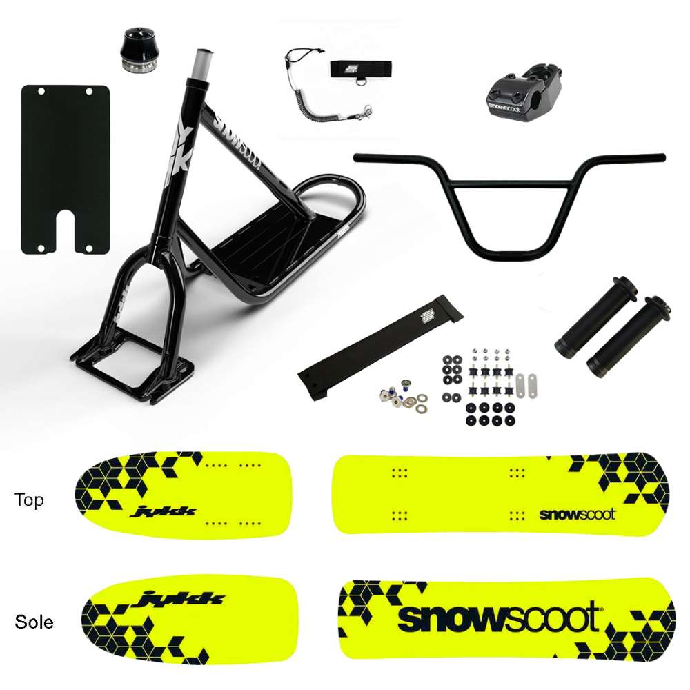 NEW SNOWSCOOT JYKK ONE D AP2-SIGNAL SAS 2025 - NOIR BRILLANT