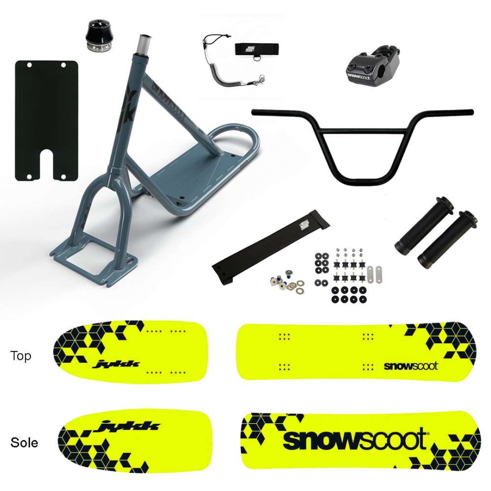 NEW SNOWSCOOT JYKK ONE D AP2-SIGNAL SAS 2025 - GRIS BRILLANT