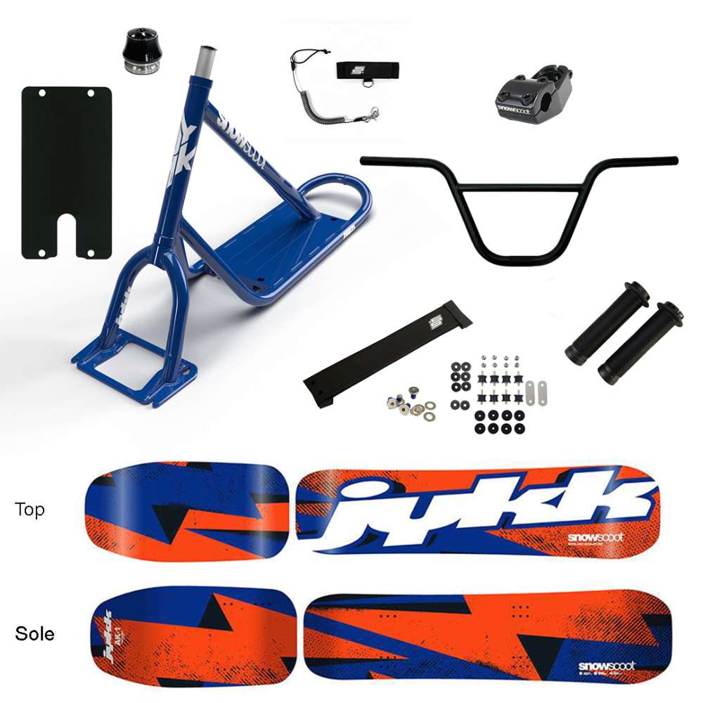 NEW SNOWSCOOT JYKK ONE D AK1 II SAS 2025 - BLEU BRILLANT