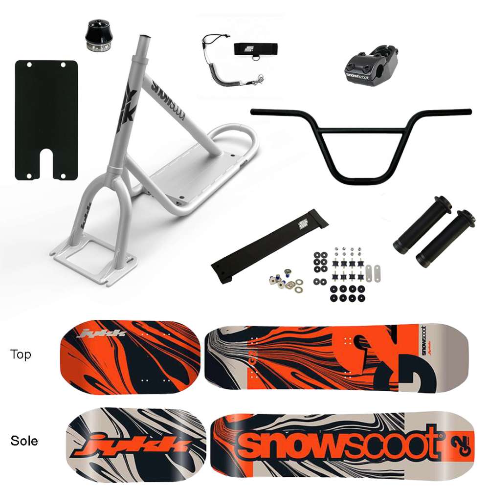 NEW SNOWSCOOT JYKK ONE D G2 SAS 2025 - BRUT BRILLANT