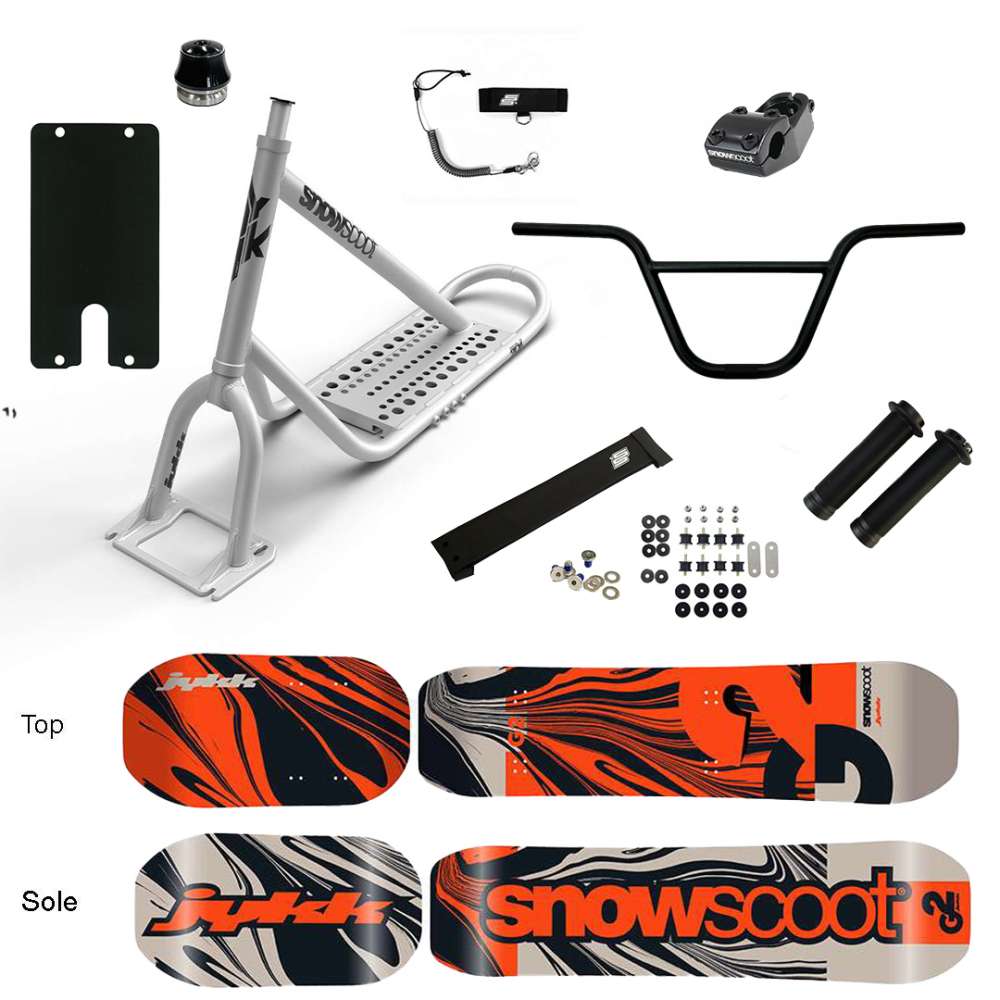 NEW SNOWSCOOT JYKK 70L G2 SAS 2025 - BRUT MAT